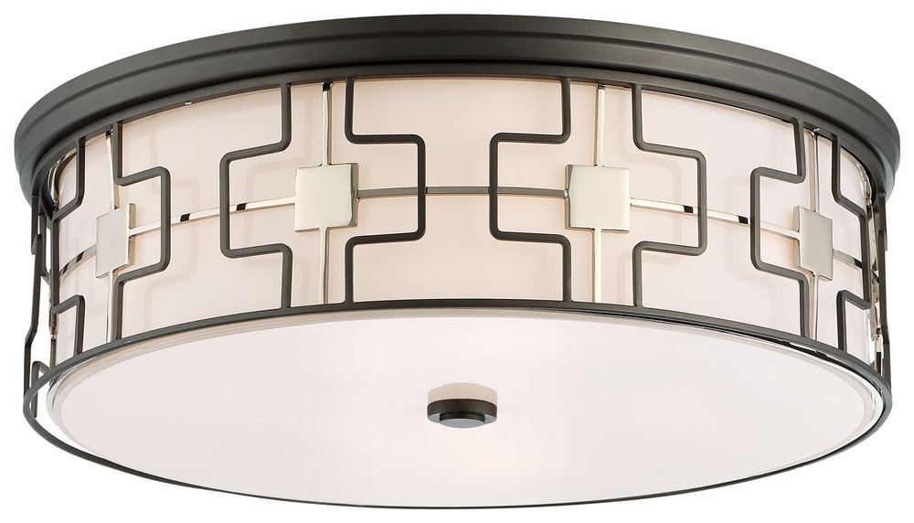 3 Light LED Flush Mount