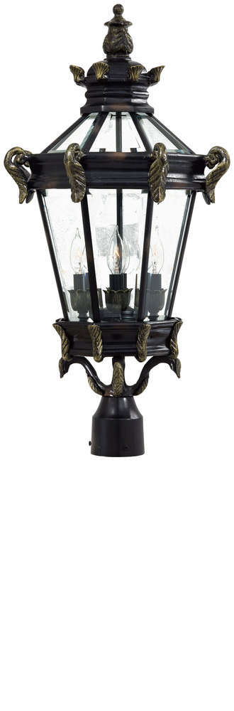 Stratford Hallâ„¢ - 4 Light Outdoor Post Mount