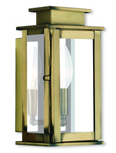 Livex Lighting 20191-01 - 1 Light AB Outdoor Wall Lantern