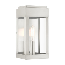 Livex Lighting 21231-91 - 1 Lt Brushed Nickel  Outdoor ADA Wall Lantern