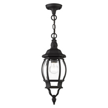 Livex Lighting 7523-14 - 1 Lt Textured Black  Outdoor Pendant Lantern