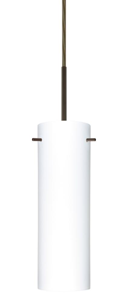 Besa Copa Pendant Bronze Opal Matte 1x40W Halogen