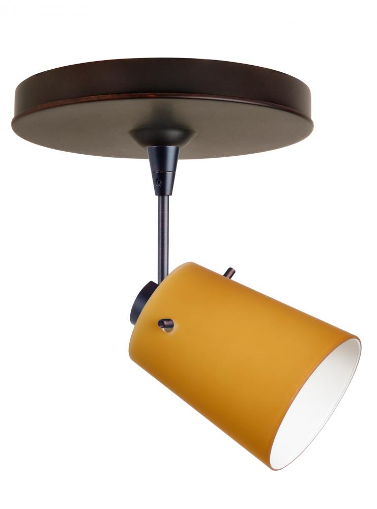 Besa Spotlight Tammi 3 Bronze Amber Matte 1x50W Halogen Mr16