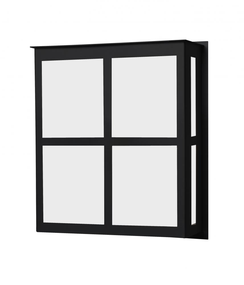 Besa Outdoor Bree 11 Black White Acrylic 1x60W B10