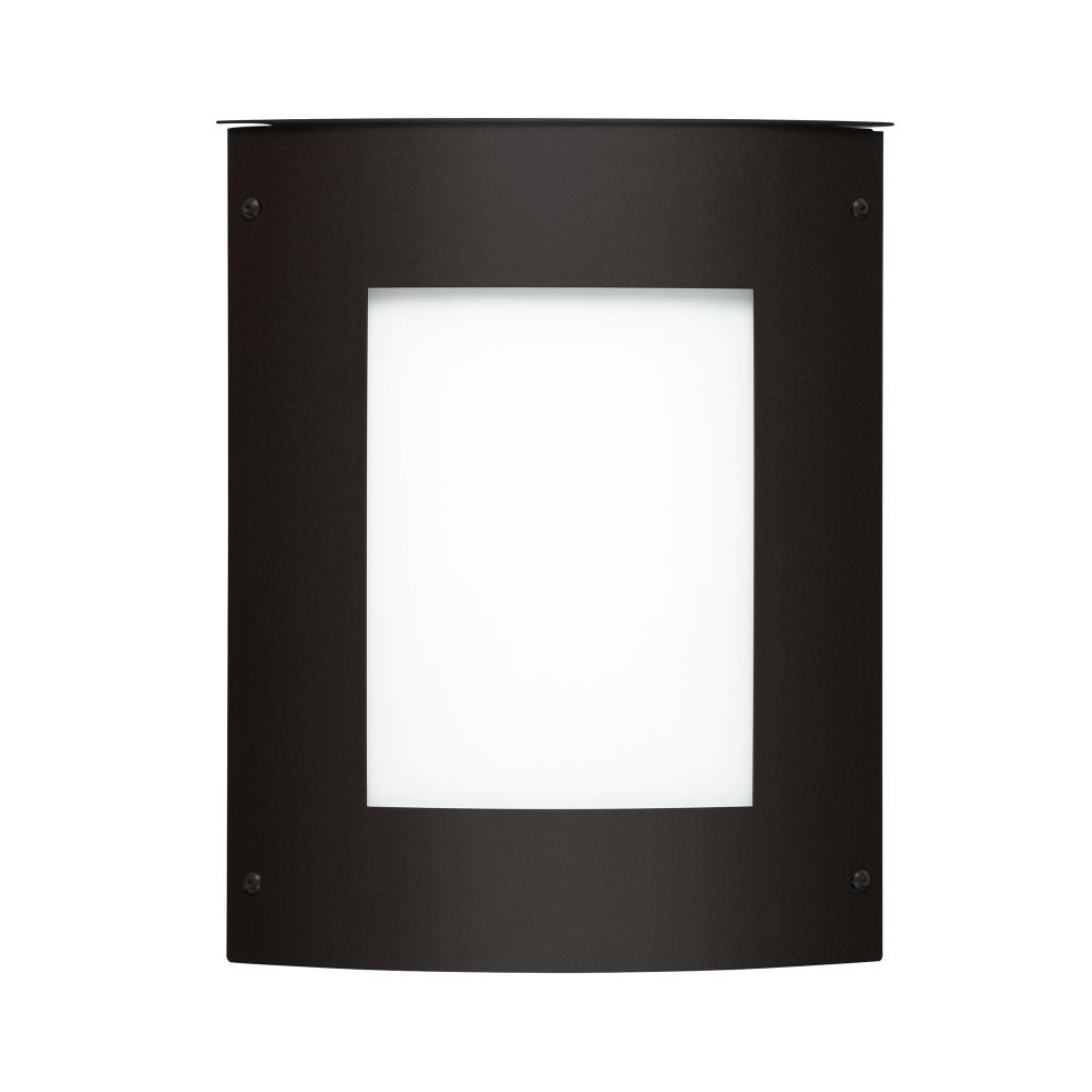 Besa Outdoor Moto 11 Square Black White Acrylic 1x5W LED