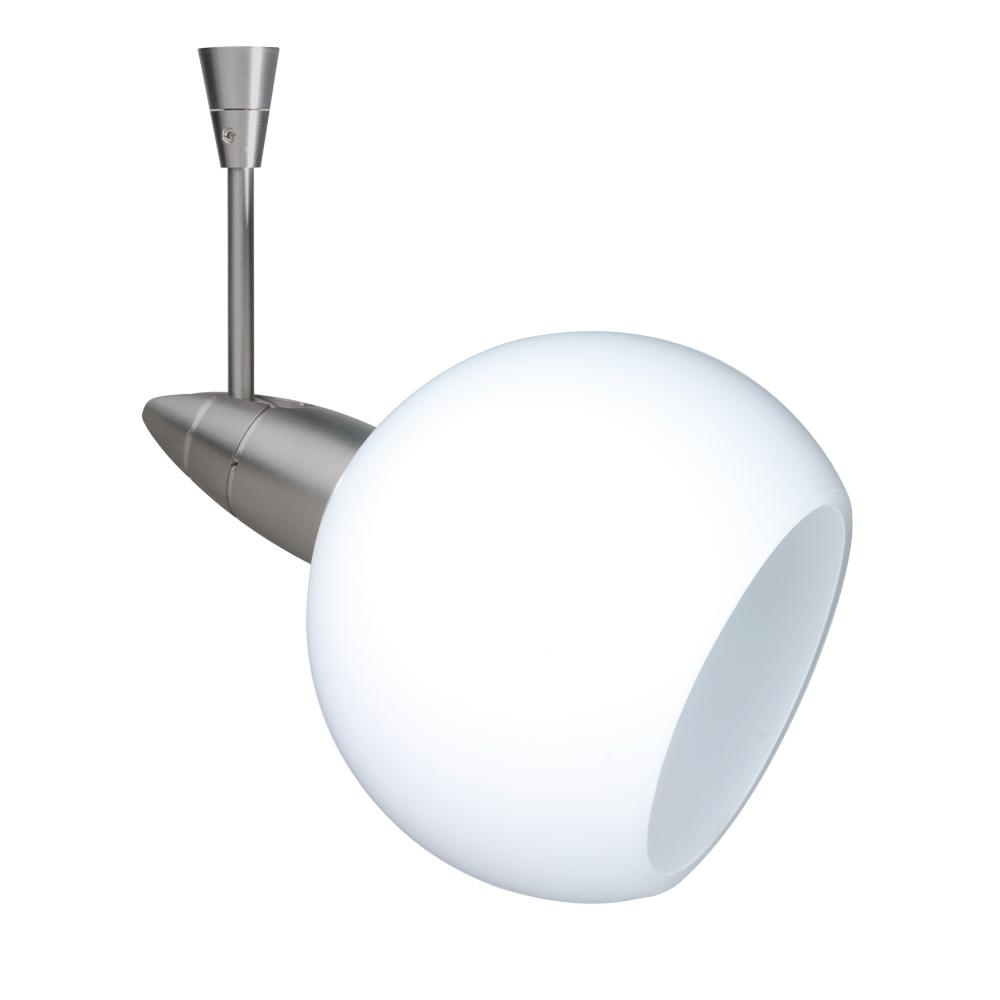 Besa Spotlight Palla 3 Satin Nickel Opal Matte 1x3W LED