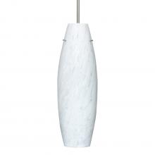 Besa Lighting 1JC-412719-SN - Besa Pendant Suzi 18 Satin Nickel Carrera 1x150W Medium Base A21