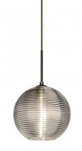 Besa Lighting 1JC-461602-BR - Besa Kristall 8 Pendant Bronze Smoke 1x75W Medium Base