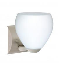 Besa Lighting 1WZ-412207-SN - Besa Wall Bolla Satin Nickel Opal Matte 1x60W Medium Base