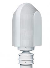 Besa Lighting 313953-POST-FR - Costaluz 3139 Series Post White 1x75W A19