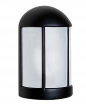 Besa Lighting 315257-FR - Costaluz 3152 Series Wall Black 1x75W A19