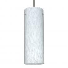 Besa Lighting J-412819-SN-L - Besa Pendant For Multiport Canopy Stilo 18 Satin Nickel Carrera 1x150W Medium Base A2