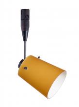 Besa Lighting RSP-511880-06-BR - Besa Spotlight With 6" Stem Tammi 3 Bronze Amber Matte 1x50W Halogen Mr16