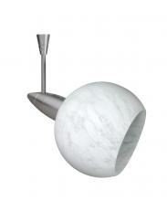 Besa Lighting SP-155919-06-SN - Besa Spotlight With 6" Stem Palla 3 Satin Nickel Carrera 1x35W Halogen Mr11