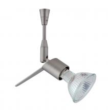 Besa Lighting SP-QF3-06-SN - Besa Spotlight With 6" Stem Tipster Satin Nickel 1x50W Halogen Mr16