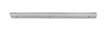 Besa Lighting T23V-SN-277 - Besa 3-Light Bar 12V Multiport Canopy, Satin Nickel, 277V Input