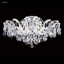 James R Moder 91810GL2GT - Maria Theresa 8 Light Flush Mount