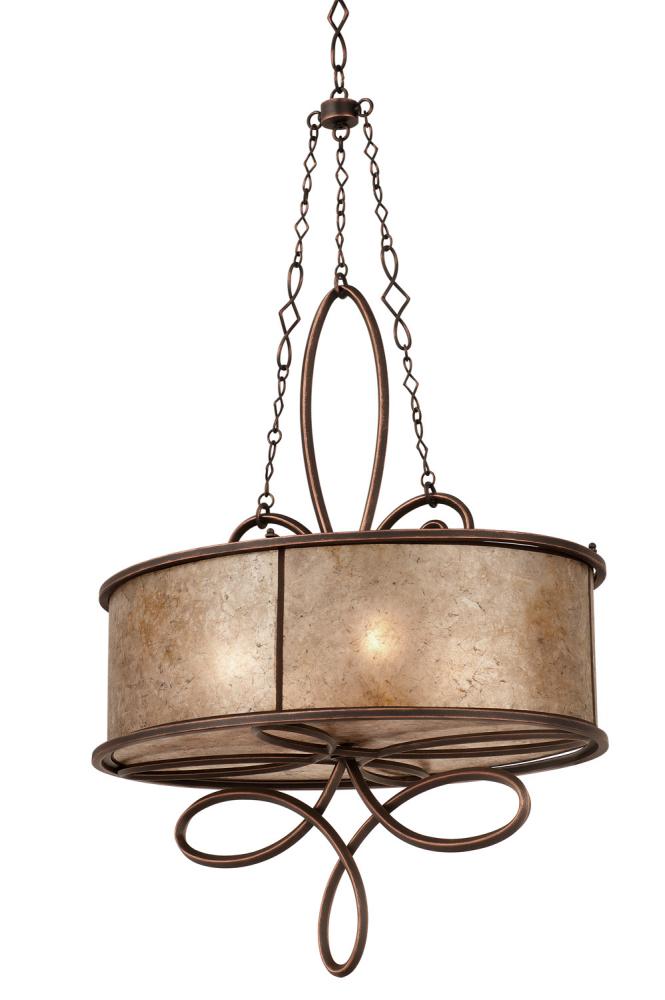 Whitfield 4 Light Oval Chandelier W/O Scroll