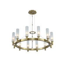 Kalco 509671WB - Lorne 12 Light Chandelier