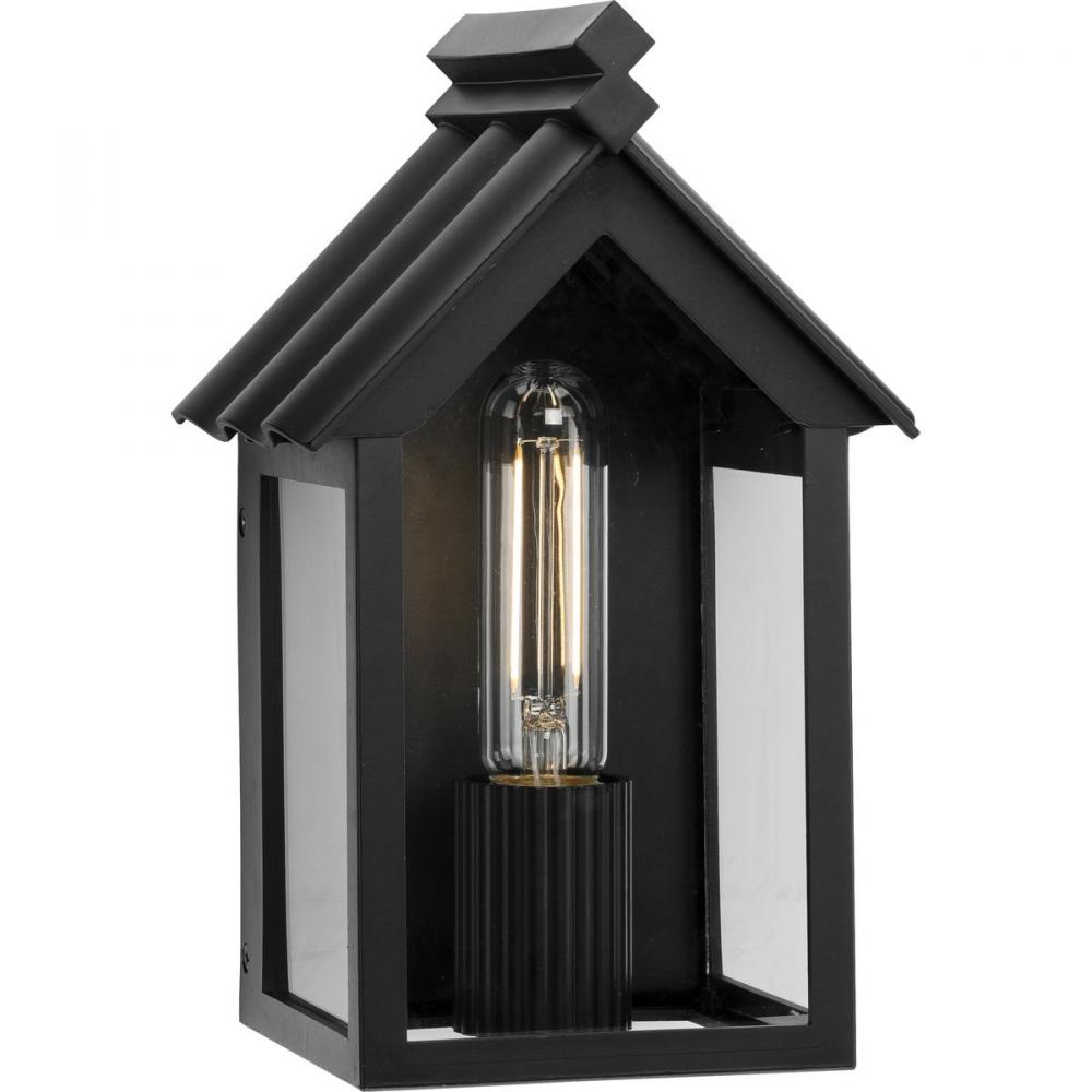 POINT DUMEÂ® by Jeffrey Alan Marks for Progress Lighting Dunemere Matte Black Outdoor Wall Lantern w