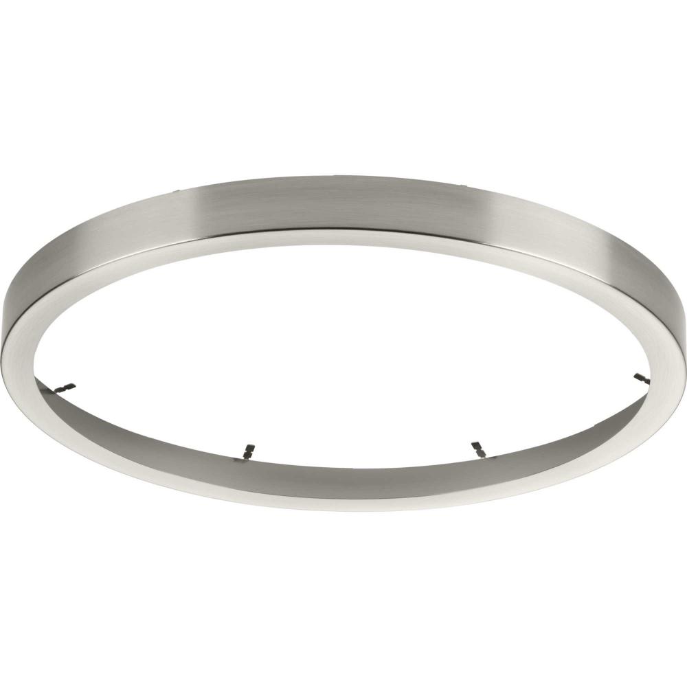 Everlume Collection Brushed Nickel 14" Edgelit Round Trim Ring