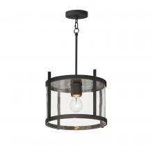 Maxim 30061CLBK - Belfry-Outdoor Flush Mount