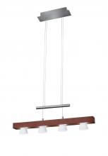 Adesso 3097-15 - Burlington LED 4 Light Adjustable Pendant