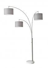 Adesso 4250-22 - Bowery 3-Arm Arc Lamp