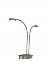 Adesso 5026-22 - Eternity LED 2 Arm Desk Lamp w/Smart Switch