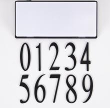 Craftmade AP-6-FB - Surface Mount Address Plaque Number - 6