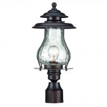 Acclaim Lighting 8207ABZ - Blue Ridge Collection Post-Mount 1-Light Outdoor Architectural Bronze Light Fixture