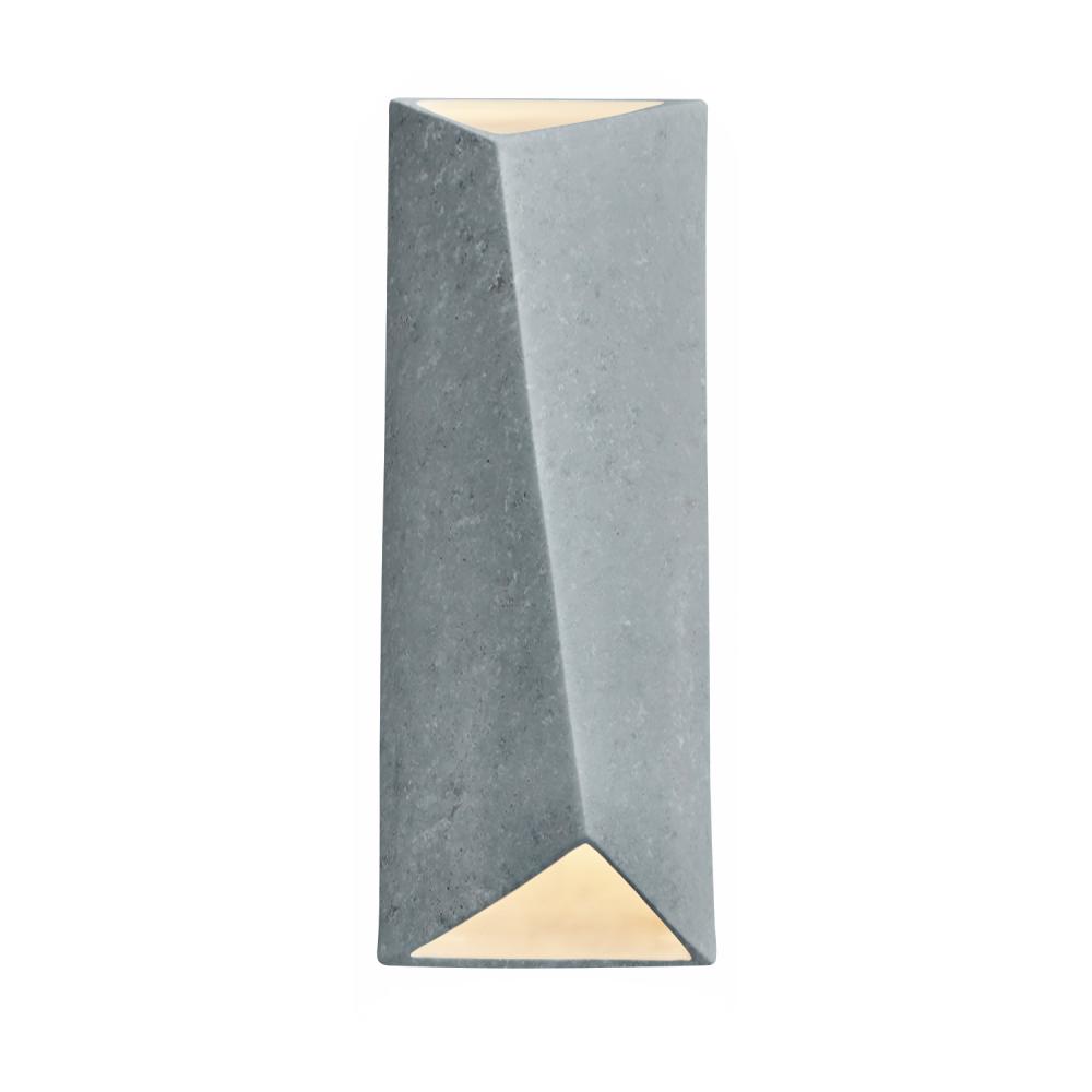 ADA Diagonal Rectangle LED Wall Sconce (Closed Top)