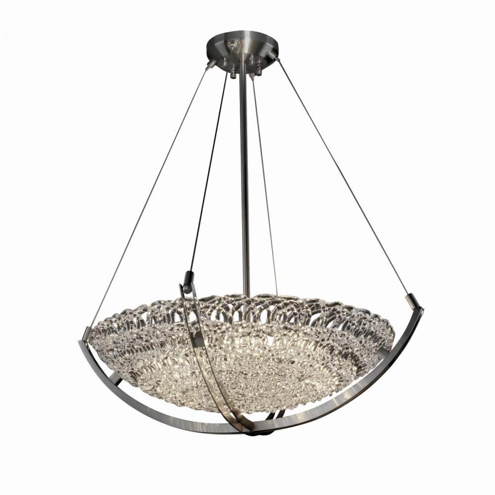 24" Pendant Bowl w/ Crossbar