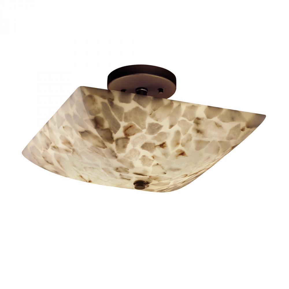 14" LED Semi-Flush Bowl