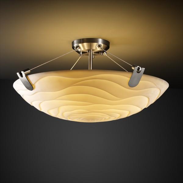 18" LED Semi-Flush Bowl w/ U-Clips