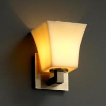 Justice Design Group CNDL-8921-10-AMBR-ABRS - Modular 1-Light Wall Sconce