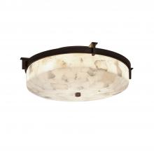 Justice Design Group ALR-8985-DBRZ-LED2-1400 - Era 14" Round LED Flush-Mount