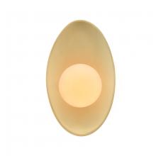 Justice Design Group CER-3045-MYLW - Oval Coupe Wall Sconce