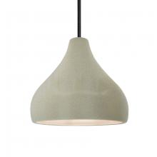 Justice Design Group CER-6563-CKC-MBLK-RIGID-LED1-700 - Medium Droplet LED Pendant