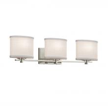 Justice Design Group FAB-8443-30-WHTE-NCKL-LED3-2100 - Era 3-Light LED Bath Bar