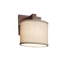 Justice Design Group FAB-8931-30-CREM-DBRZ - Modular 1-Light Wall Sconce (ADA)