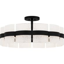 Quoizel SWE1730MBK - Sweeney 6-Light Matte Black Semi-Flush Mount