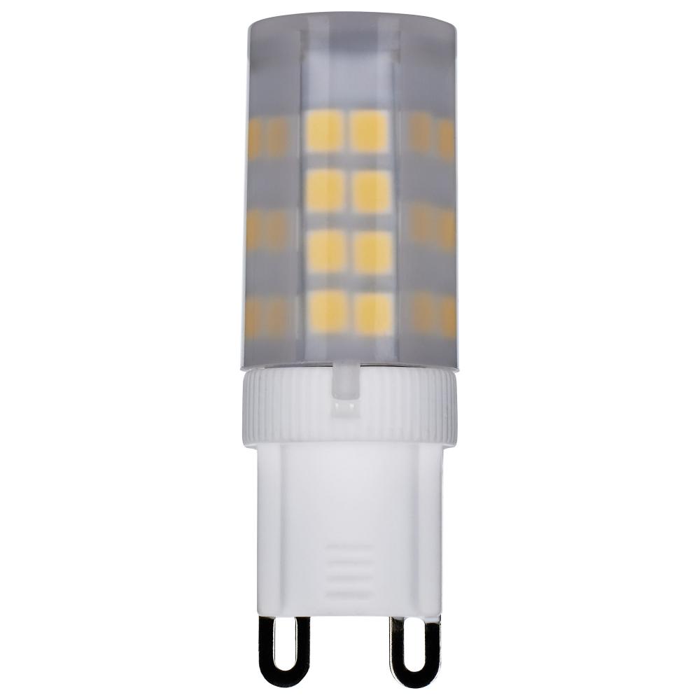 3.5 Watt; JCD LED; Frost; 3000K; G9 Base; 120 Volt