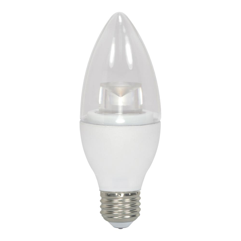 3.5 Watt; B11 LED; 2700K; Medium base; 120 Volt