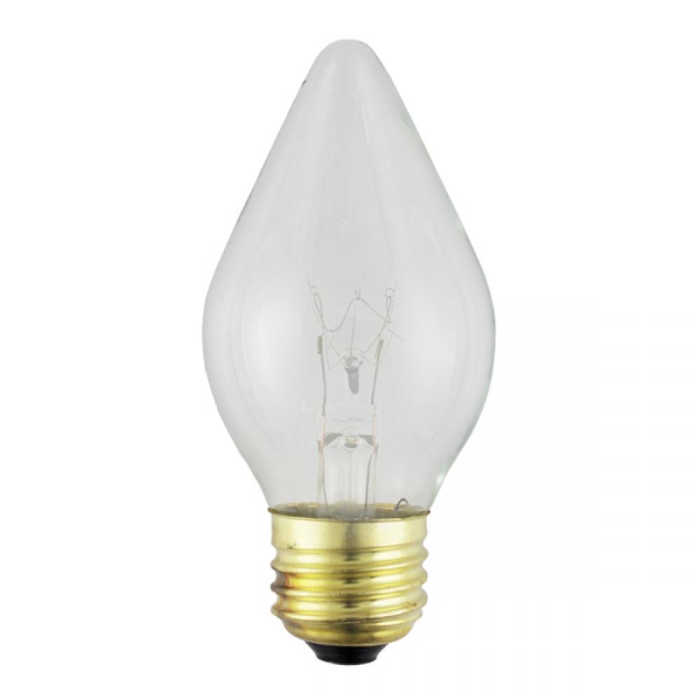 60 Watt C15 Incandescent; Clear; 8000 Average rated hours; Medium base; 240 Volt; Shatter Proof