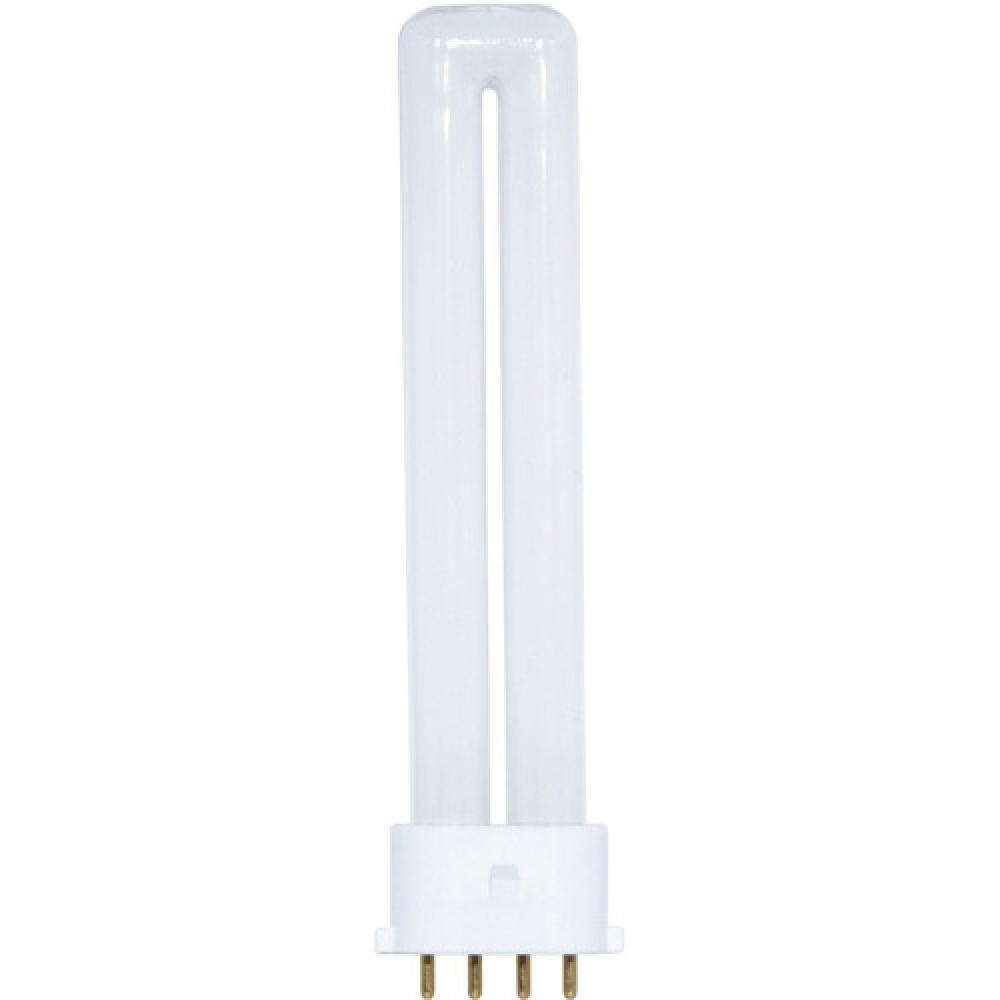 9 Watt; pin-based Compact Fluorescent; 2700K; 82 CRI; 2G7 base