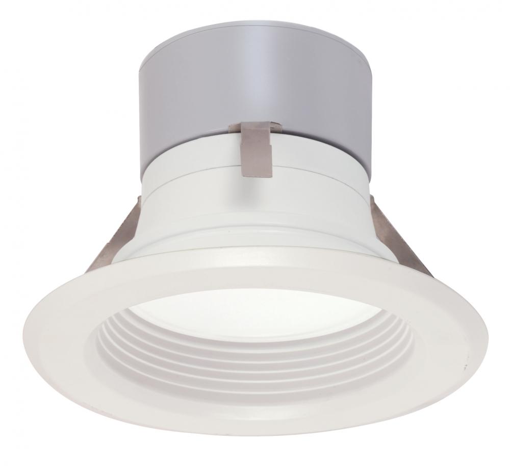 Discontinued - 8.5 watt LED Downlight Retrofit; 4" Baffle; 3000K; Medium base; 120 volts;