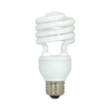 Satco Products Inc. S7417 - 18 Watt; Mini Spiral Compact Fluorescent; 5000K; 82 CRI; 230 Volt