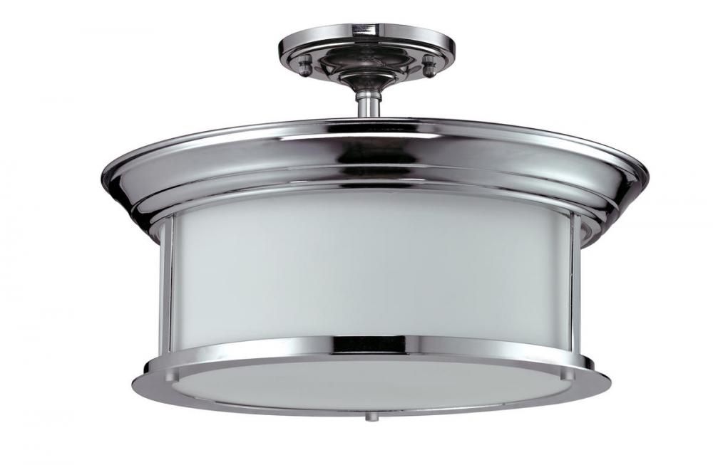 3 Light Semi Flush Mount