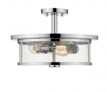 Z-Lite 462SF16-CH - 3 Light Semi Flush Mount